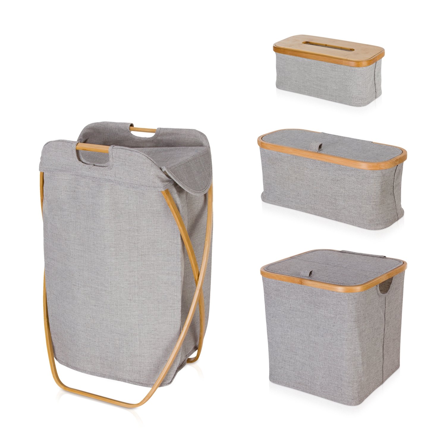 m-ve-bamboo-w-schekorb-grau-melange-39-x-46-x-66-cm-faltbarer-aufbewahrungskorb- image 2