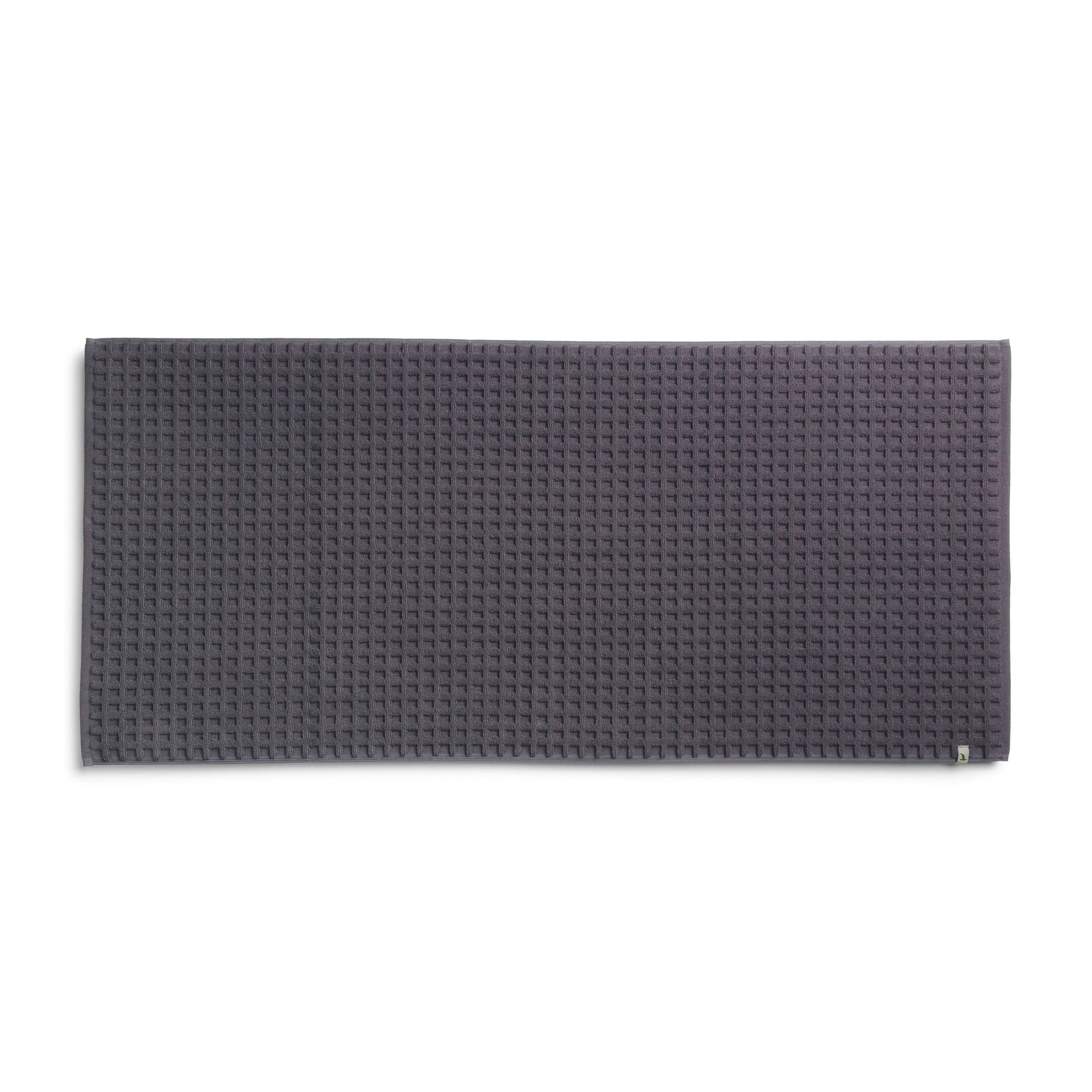 m-ve-piqu-e-badteppich-60-x-130-cm-100-baumwolle-graphite image 1