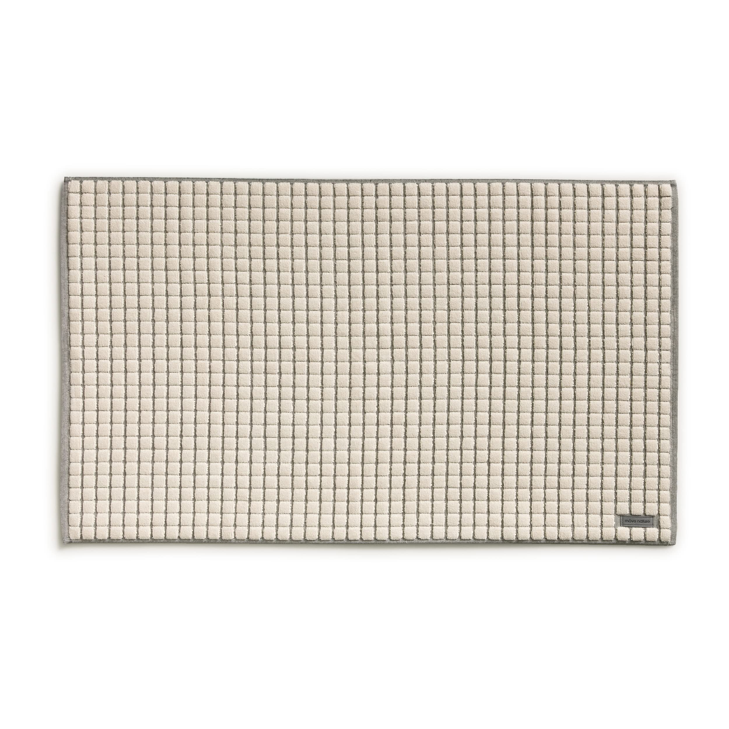 m-ve-eden-badteppich-60-x-100-cm-nature-black-k-stchenstruktur-aus-100-baumwolle image 1