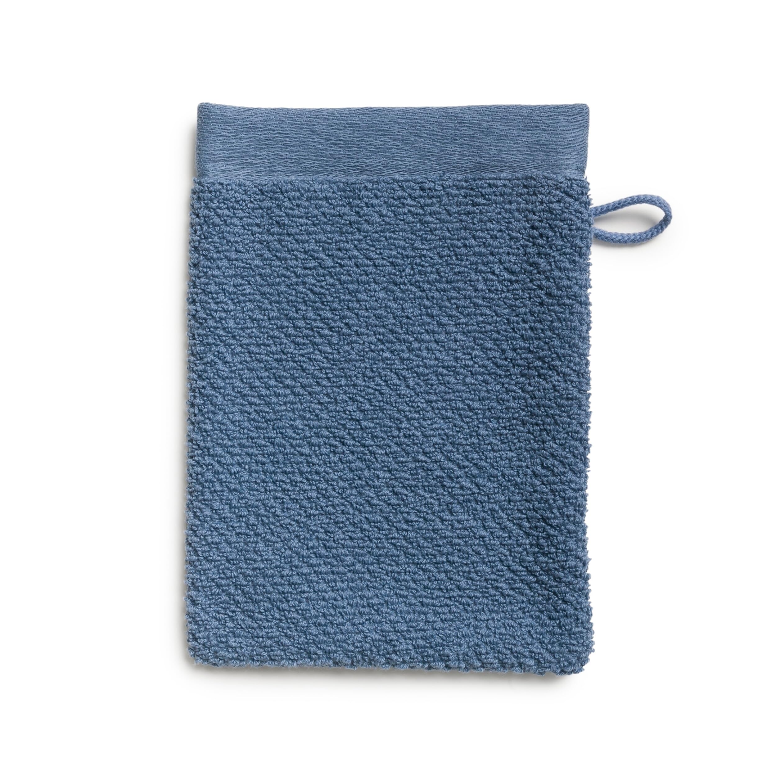 m-ve-bliss-waschhandschuh-20-x-15-cm-100-baumwolle-perlstruktur-steel-blue-made- image 1