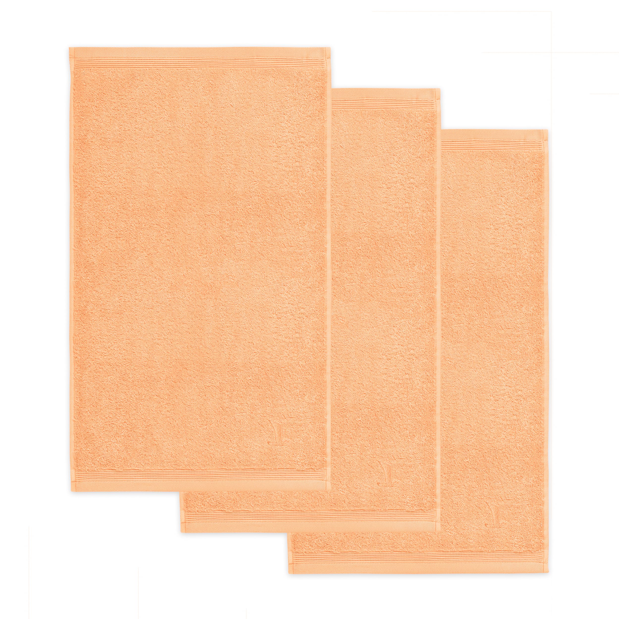 m-ve-superwuschel-g-stetuch-30-x-50-cm-peach-fuzz-100-baumwolle-3er-set image 1