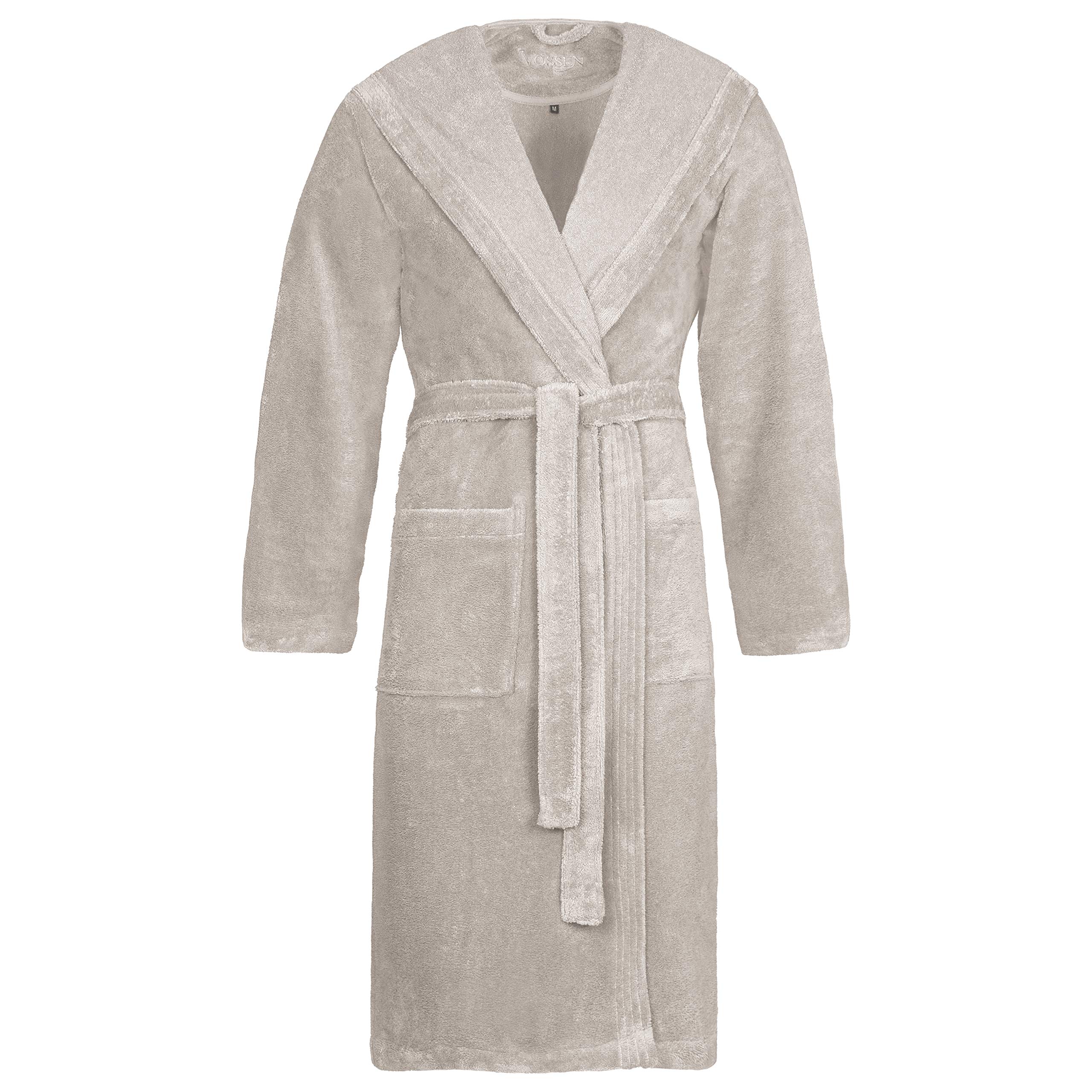 vossen-bademantel-lynn-cadet-blue-unisex-kapuzenmantel-290-g-m-wirkvelours-vegan image 8