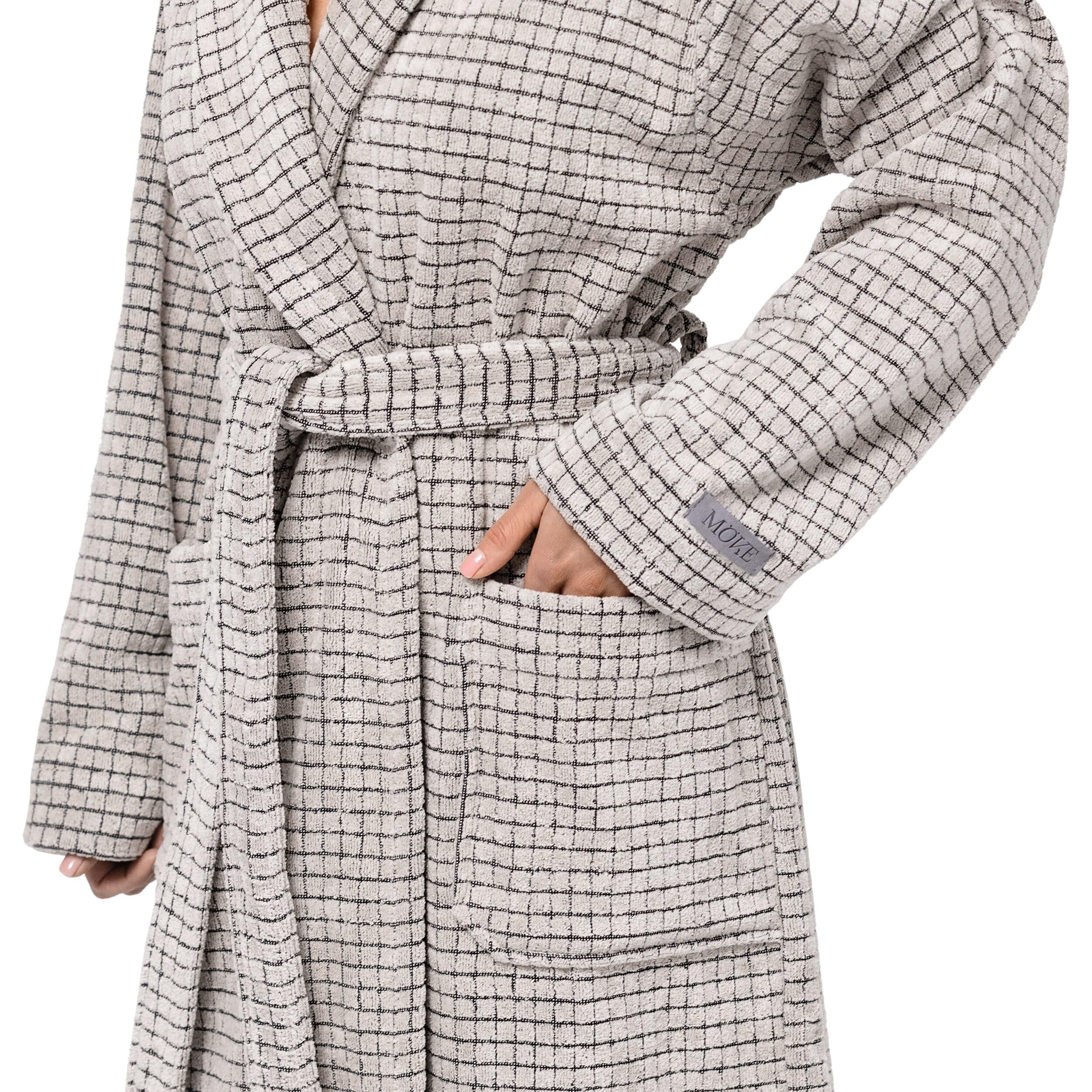 m-ve-bademantel-eden-mit-schalkragen-baumwolle-leinen-optik-unisex-l-nge-ca-120- image 2