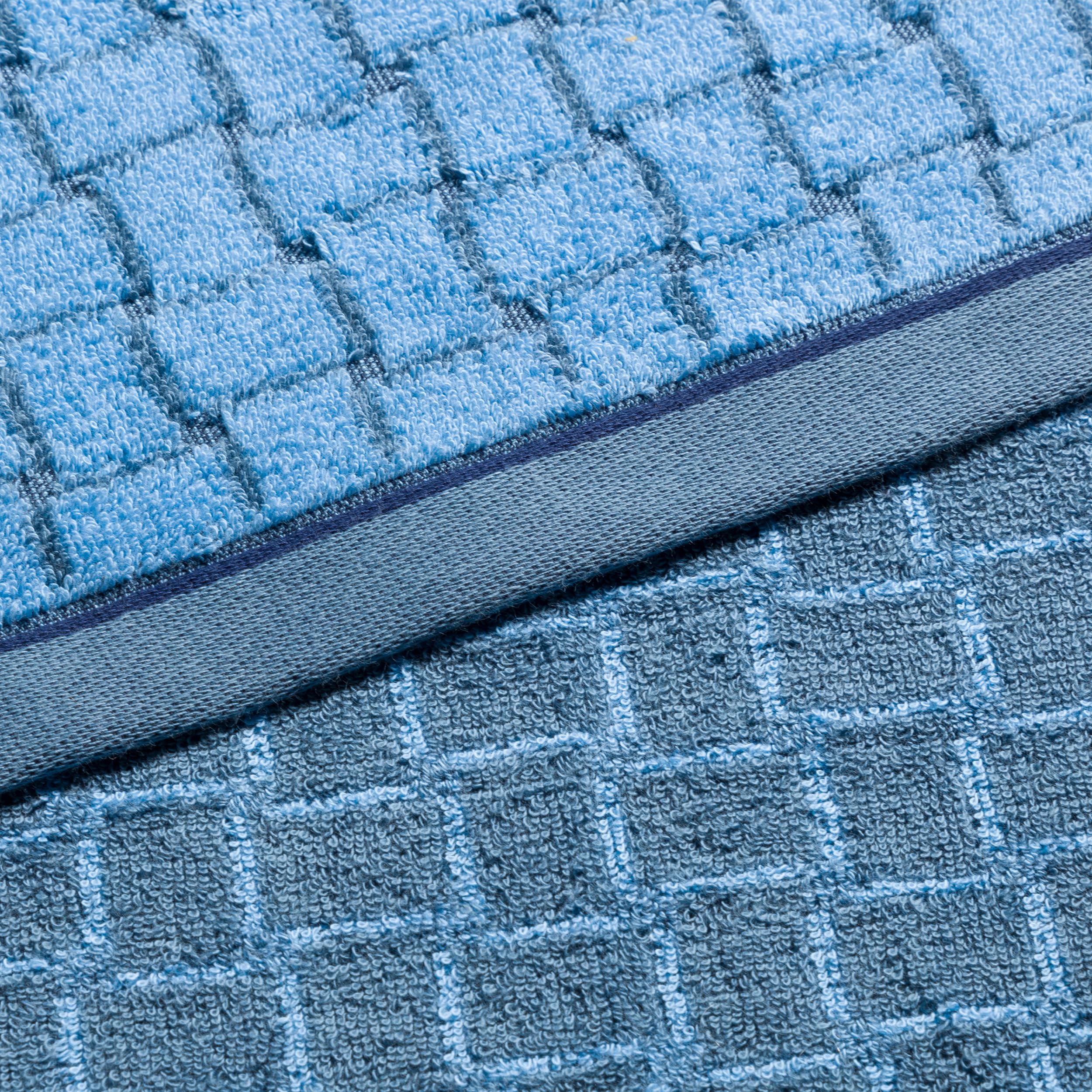 m-ve-geometric-shapes-mesh-duschtuch-67-x-140-cm-steel-blue-100-baumwolle-double image 3